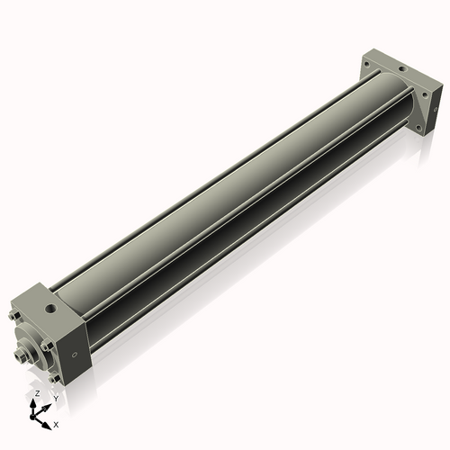 Isometric View of 2.5MHRHF21NCKS4