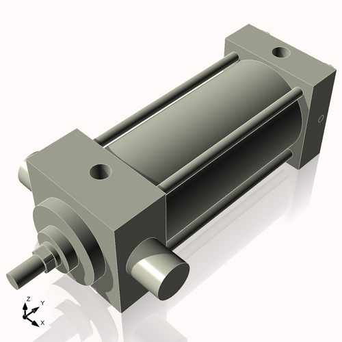 Isometric View of 2.5MHTF4CC