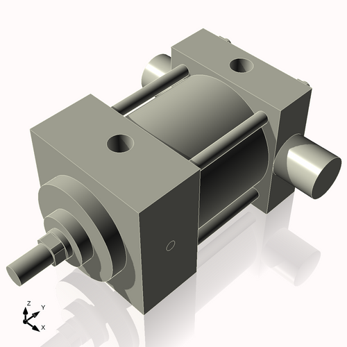 Isometric View of 2.5MHTR1NC