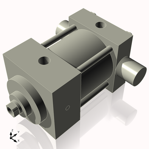 Isometric View of 2.5MHTR1NCKS4