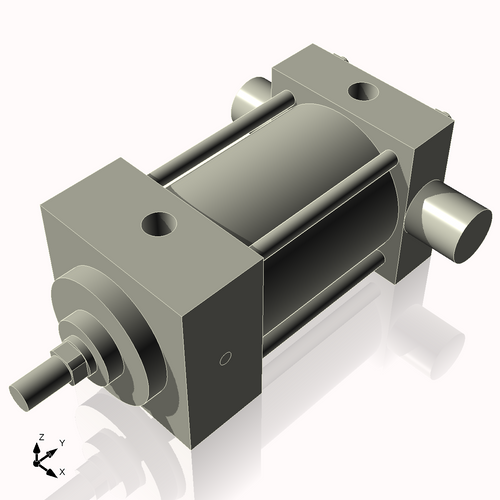 Isometric View of 2.5MHTR2NC