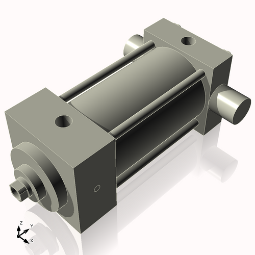 Isometric View of 2.5MHTR3NCKS4