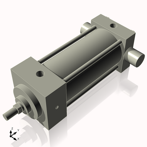 Isometric View of 2.5MHTR4CC