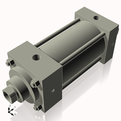Isometric View of 2.5MHC3CCK1S4