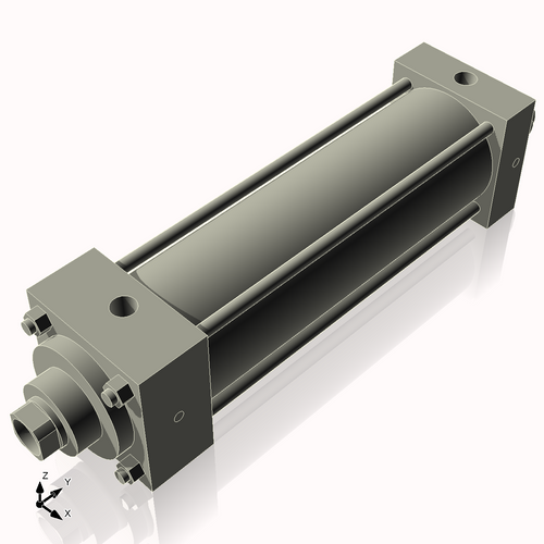 Isometric View of 2.5MHC7NCK1S4