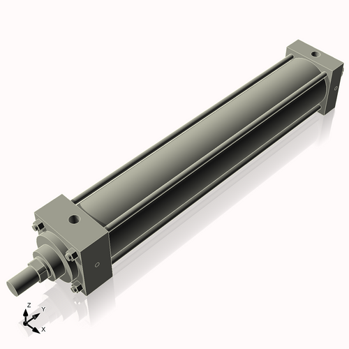 Isometric View of 2.5MHC14NCK1