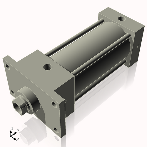 Isometric View of 2.5MHFF4NCK1S4