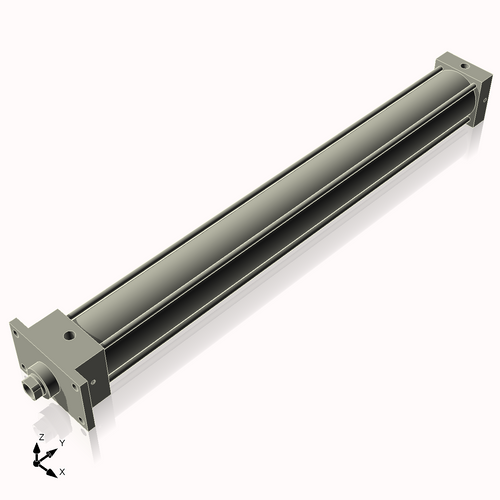 Isometric View of 2.5MHFF24CCK1S4