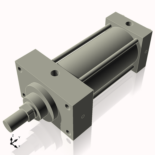 Isometric View of 2.5MHFHF4CCK1