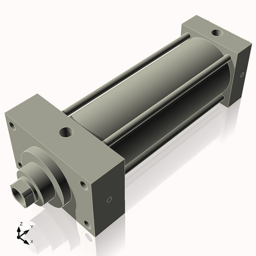 Isometric View of 2.5MHFHF6CCK1S4