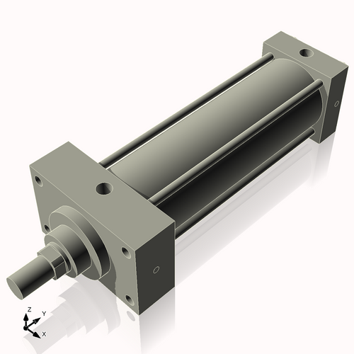 Isometric View of 2.5MHFHF7CCK1