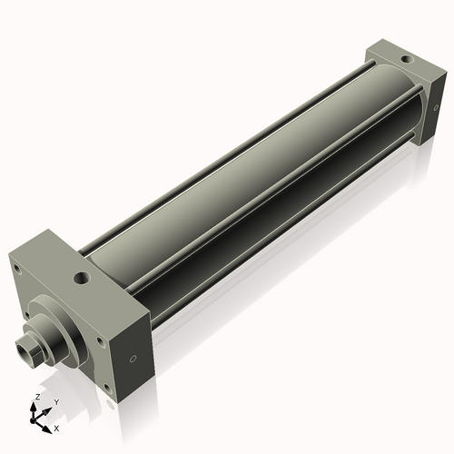 Isometric View of 2.5MHFHF13CCK1S4