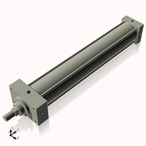 Isometric View of 2.5MHFHF16CCK1