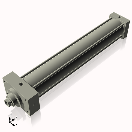 Isometric View of 2.5MHFHF16CCK1S4