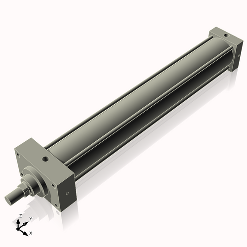 Isometric View of 2.5MHFHF18NCK1