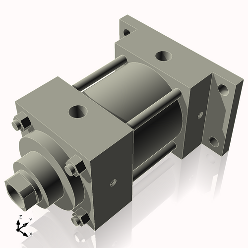 Isometric View of 2.5MHRF1CCK1S4