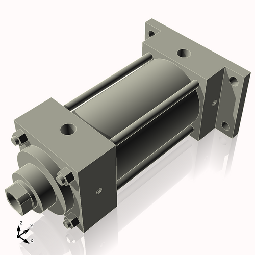 Isometric View of 2.5MHRF3CCK1S4