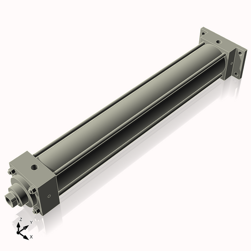 Isometric View of 2.5MHRF17NCK1S4