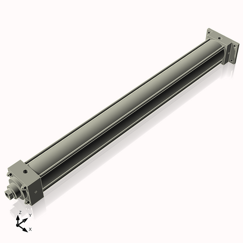 Isometric View of 2.5MHRF27NCK1S4