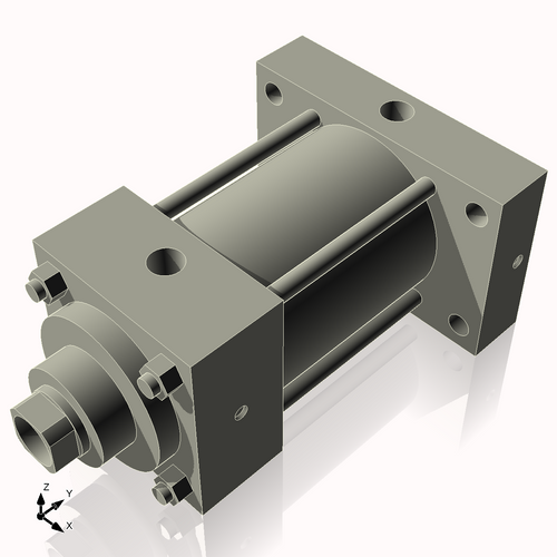 Isometric View of 2.5MHRHF2CCK1S4