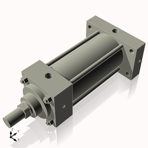 Isometric View of 2.5MHRHF4CCK1