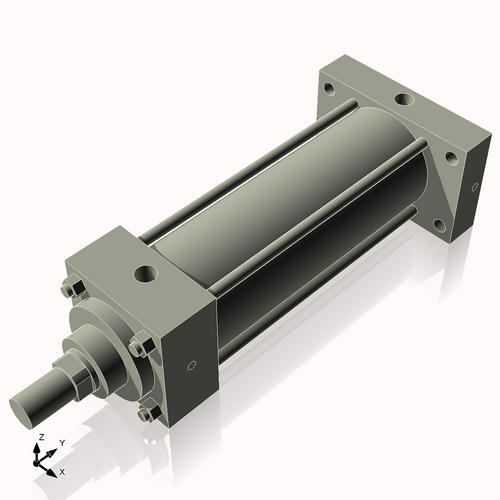 Isometric View of 2.5MHRHF6NCK1