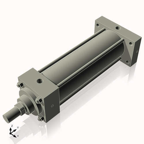 Isometric View of 2.5MHRHF7NCK1