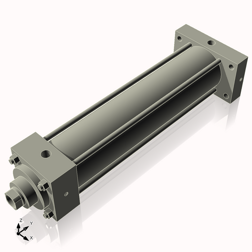 Isometric View of 2.5MHRHF10CCK1S4