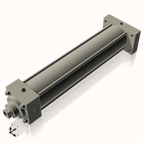 Isometric View of 2.5MHRHF12NCK1S4