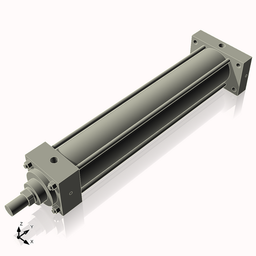 Isometric View of 2.5MHRHF13NCK1