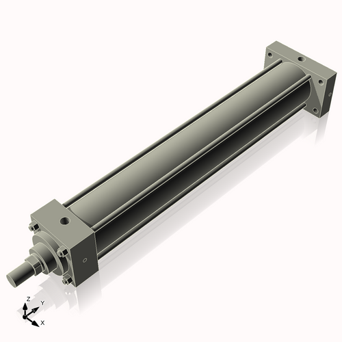 Isometric View of 2.5MHRHF16NCK1