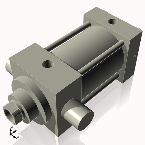 Isometric View of 2.5MHTF2NCK1S4