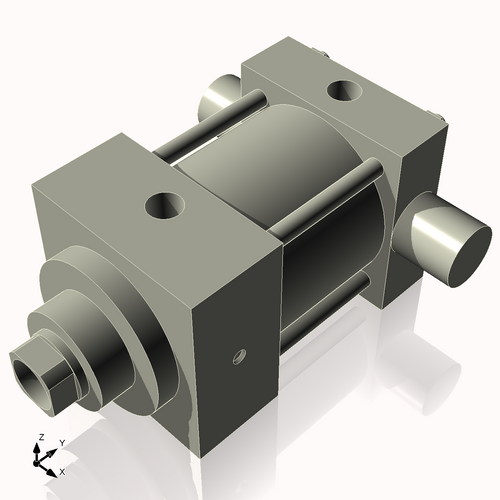Isometric View of 2.5MHTR1CCK1S4