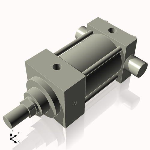 Isometric View of 2.5MHTR2NCK1