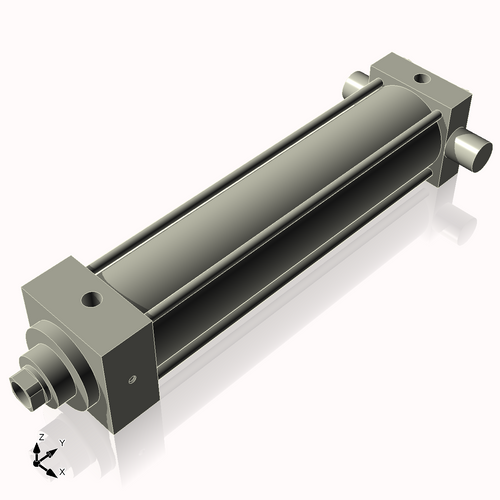 Isometric View of 2.5MHTR10CCK1S4