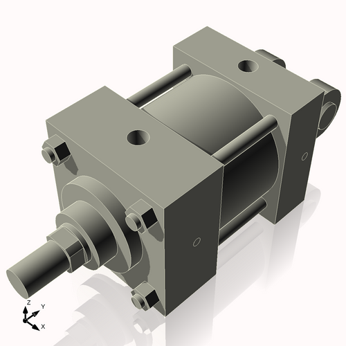 Isometric View of 3.25MHC1NC