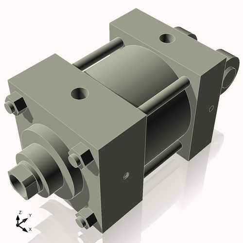 Isometric View of 3.25MHC1CCKS4