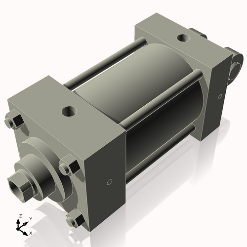 Isometric View of 3.25MHC3NCKS4