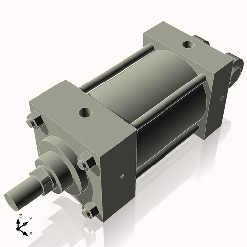 Isometric View of 3.25MHC3CC