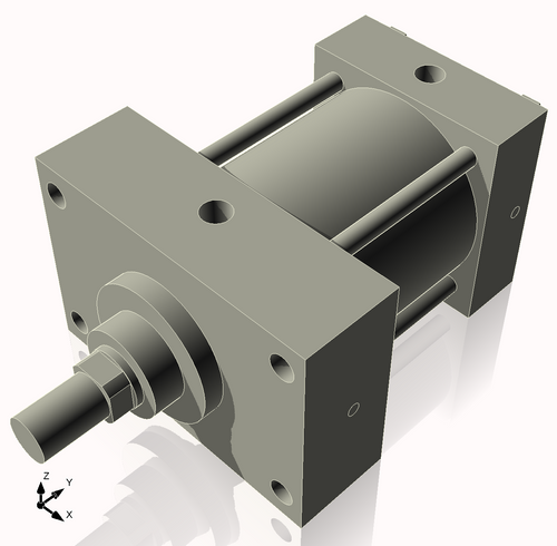 Isometric View of 3.25MHFHF2CC