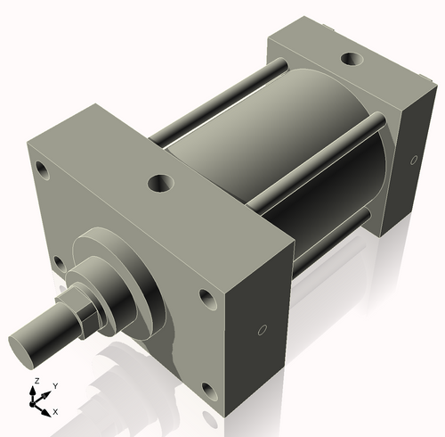 Isometric View of 3.25MHFHF3CC