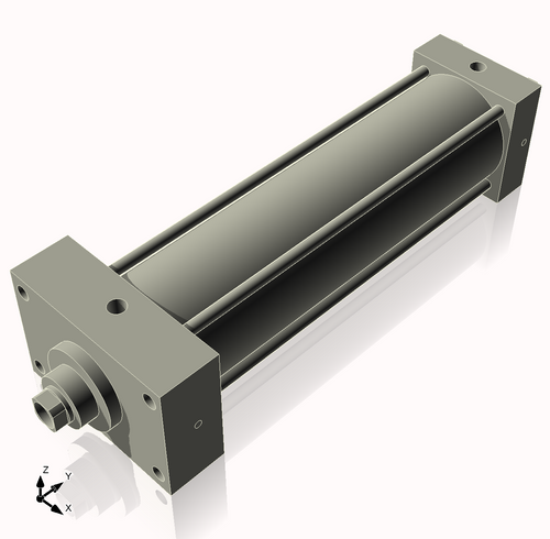 Isometric View of 3.25MHFHF11CCKS4