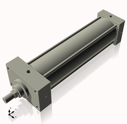 Isometric View of 3.25MHFHF12CC