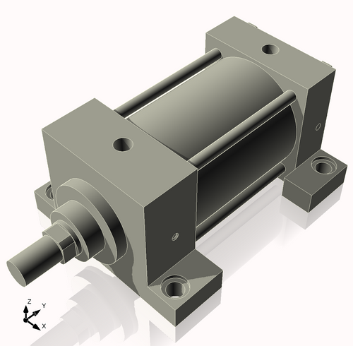 Isometric View of 3.25MHSL3CC