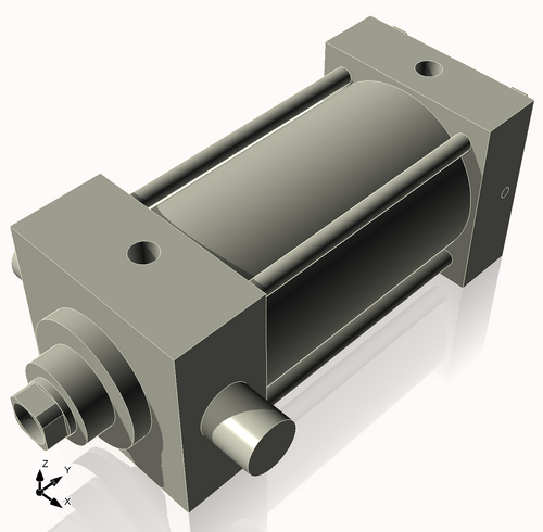 Isometric View of 3.25MHTF4CCKS4