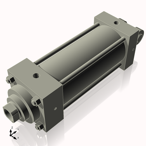 Isometric View of 3.25MHC6CCK1.375S4
