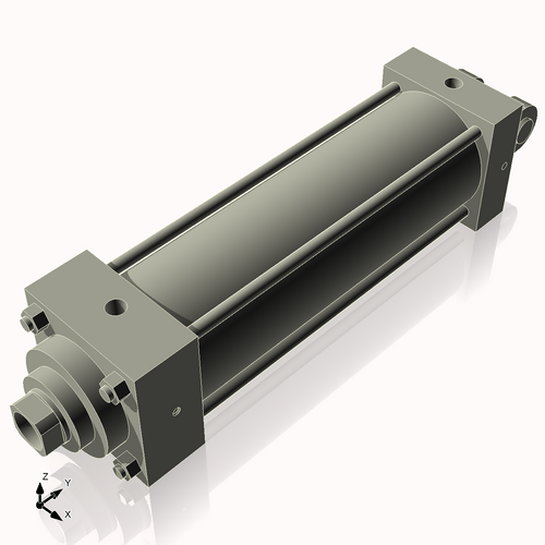Isometric View of 3.25MHC9CCK1.375S4