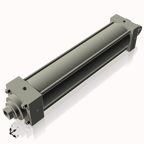 Isometric View of 3.25MHC14NCK1.375S4