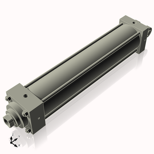 Isometric View of 3.25MHC15CCK1.375S4