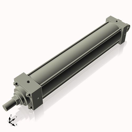 Isometric View of 3.25MHC17CCK1.375